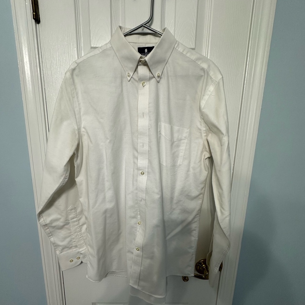 STAFFORD-Wrinkle Free Oxford full sleeve shirt